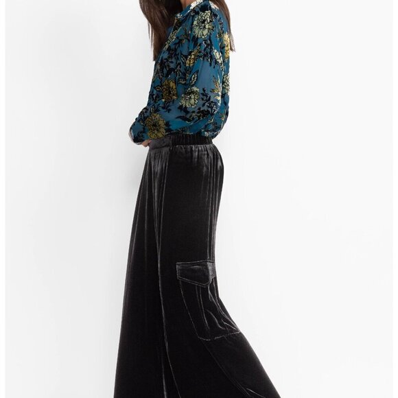 Brand New Zatime Silk Cargo Pants NWT Size 1X & 2X - Picture 5 of 5